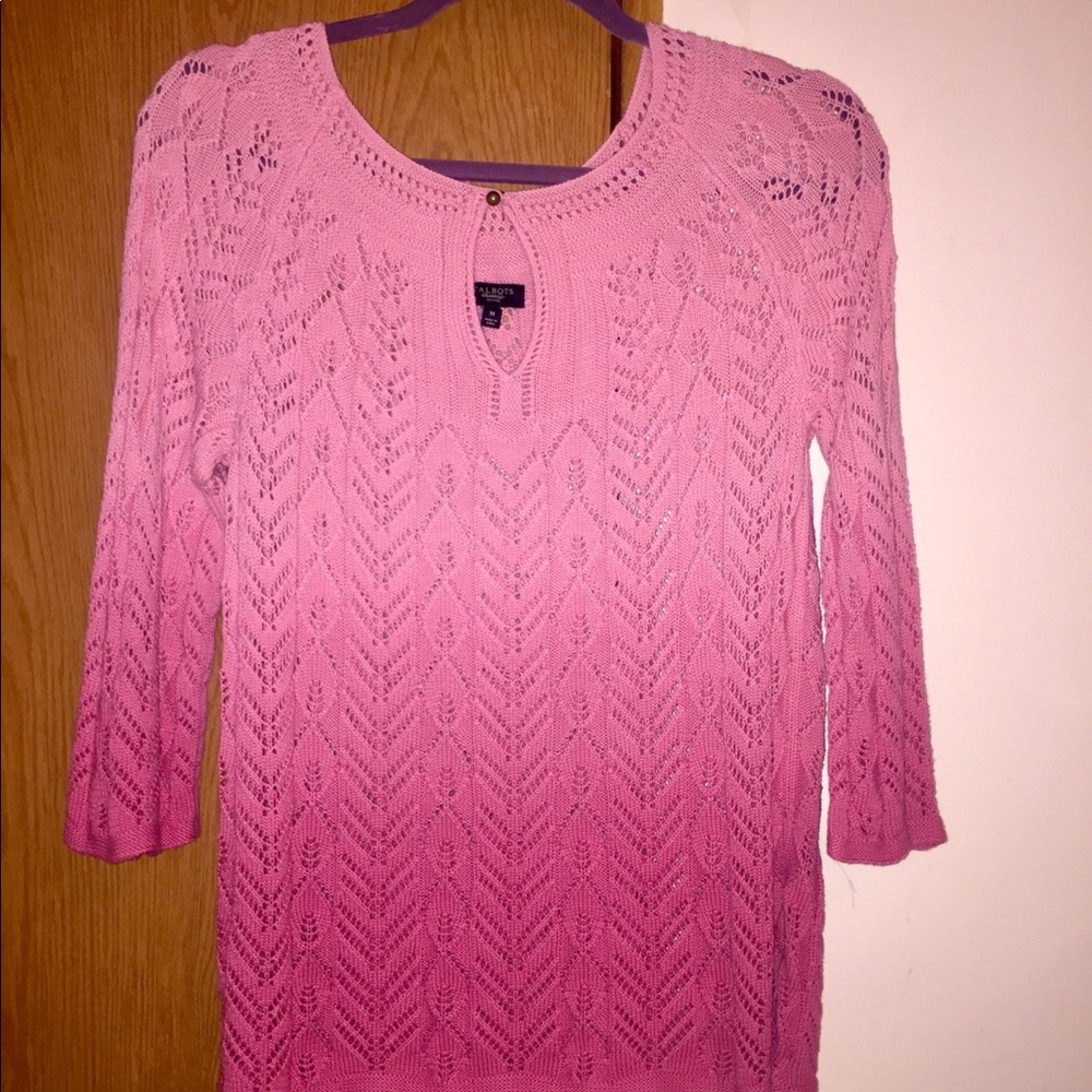 TALBOTS Knit Blouse